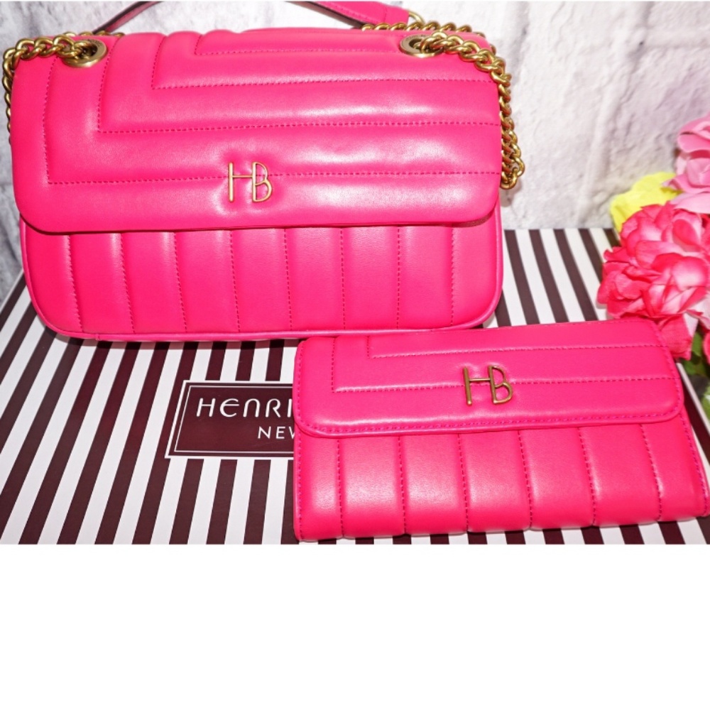 HENRI BENDEL 712 CONVERTIBLE QUILTEX BAG